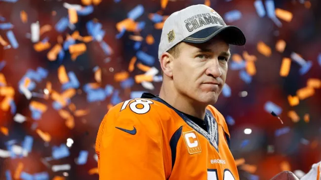 Peyton Manning en la Final de la AFC