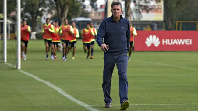 Ricardo Peláez camina en los campos de Coapa