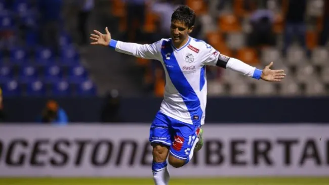 Alustiza celebra su gol en contra de Racing