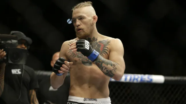 Conor McGregor, previo a un combate