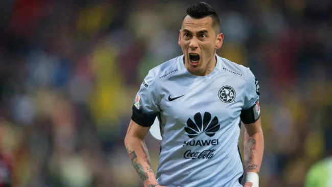 Sambueza festeja su anotación contra Atlas