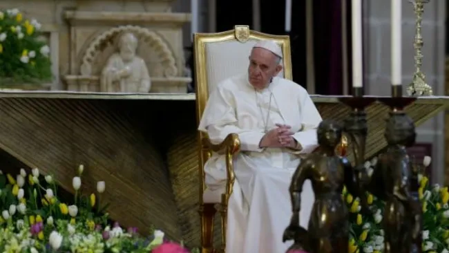 Papa Francisco, en la Catedral Metropolitana