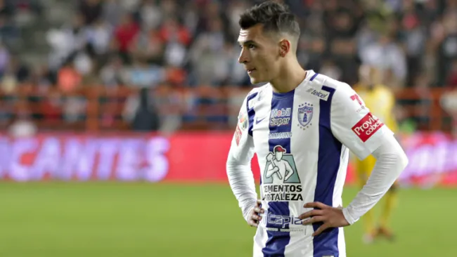 Botta en partido con Pachuca