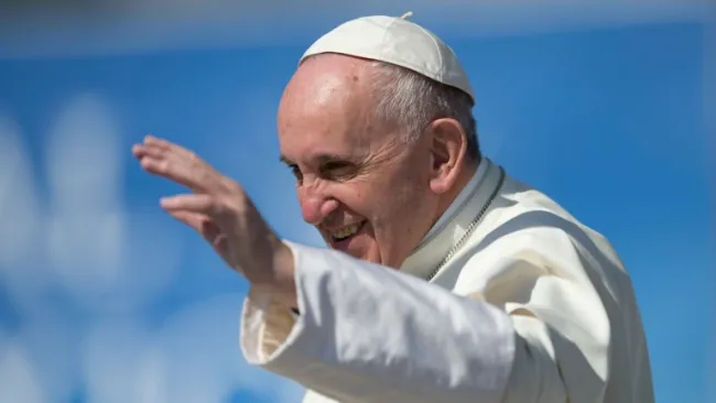 Papa Francisco durante un evento público en México