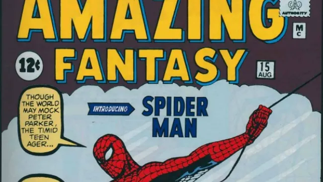La edición 15 de Amazing Fantasy en la que presentan a Spider Man