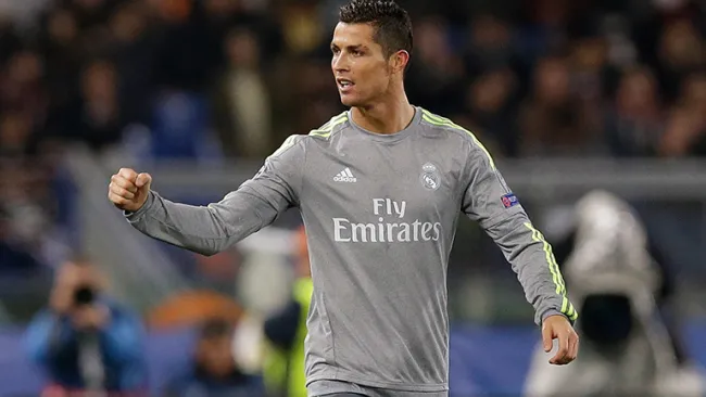 Cristiano Ronaldo festeja triunfo con el Real Madrid