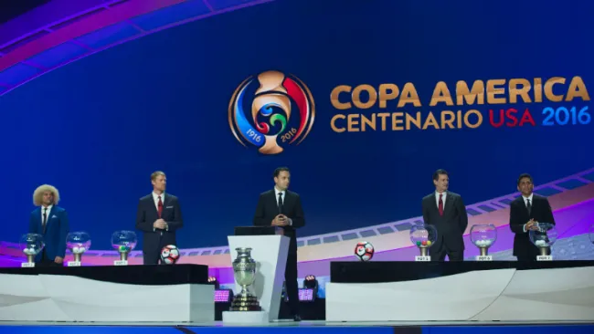 Así se dio el sorteo de la Copa América Centenario