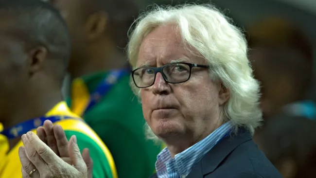 Winfried Schäfer en un partido de Jamaica