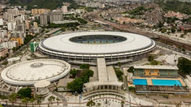 Estadio Maracaná, visto desde las alturas