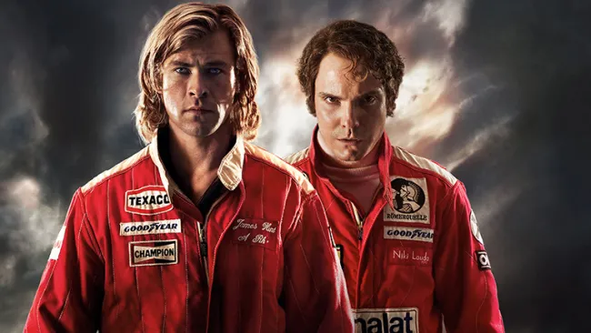 Chris Hemsworth y Daniel Brühl interpretaron una legendaria rivalidad de F1