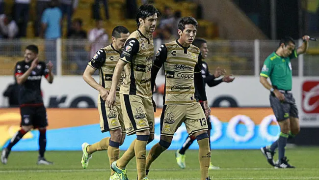 Jugadores de Dorados, durante juego contra Atlas