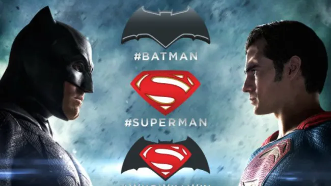 Cartel muestra los emojis de 'Batman v Superman: Dawn of Justice' 