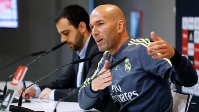 Zidane, en conferencia de prensa