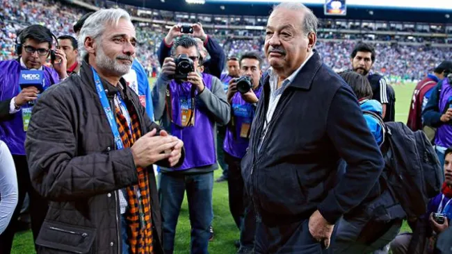 Slim en la cancha del Hidalgo