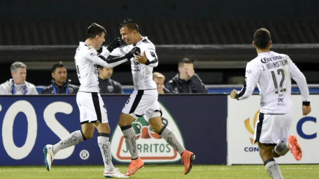 Jugadores de Gallos festejan gol contra DC United