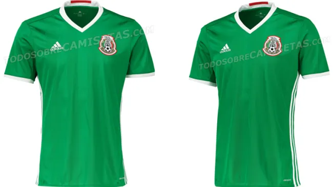 Así será la playera del Tri para la Copa América Centenario 