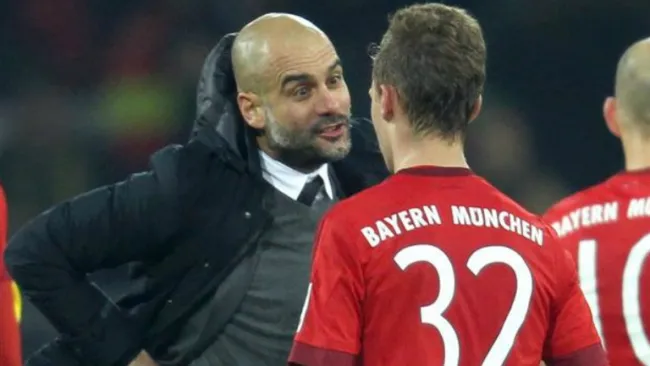 Guardiola regaña a Kimmich