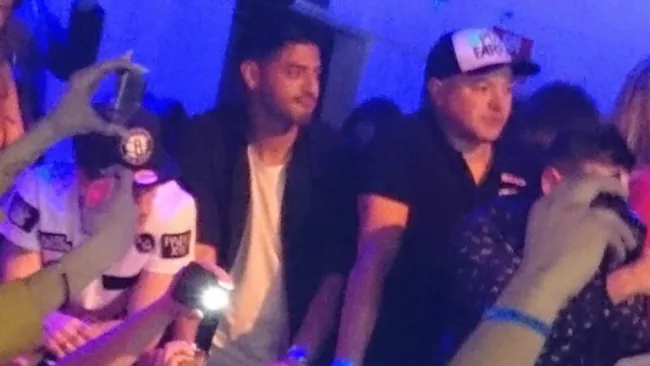 Vela, captado en un concierto en Madrid