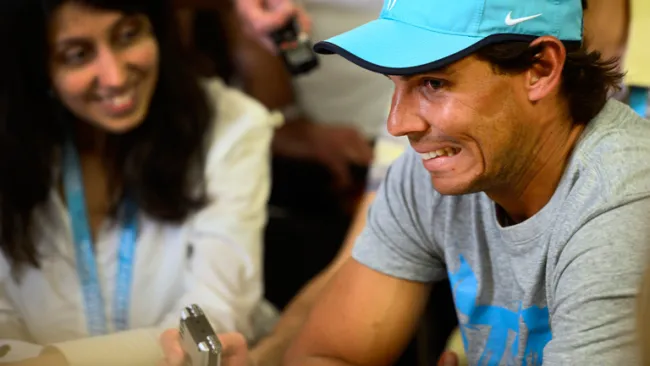 Nadal en conferencia previa al Abierto de Estados Unidos