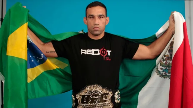 Werdum posa para sesión de fotos