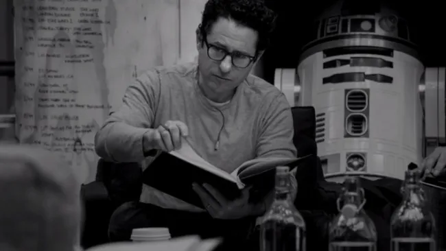 J.J. Abrams, director de la película durante la lectura de guión