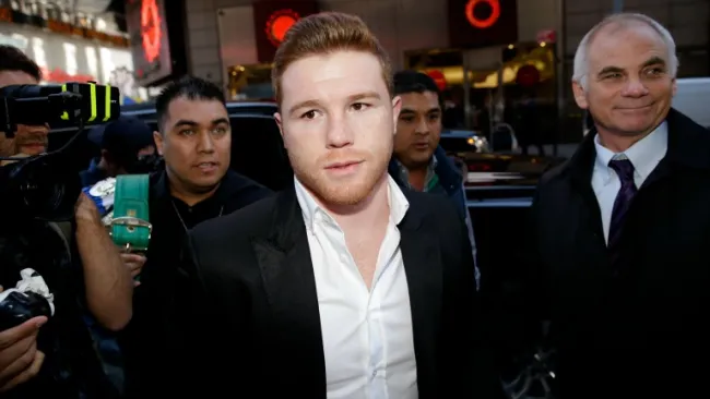 Canelo Álvarez antes de una pelea