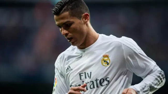 CR7, en un juego de Real Madrid