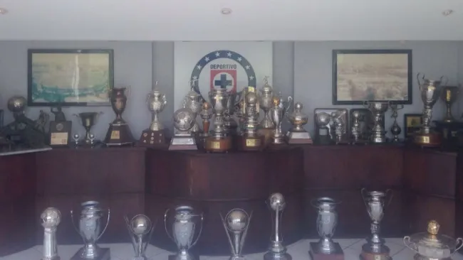 Sala de trofeos de La Máquina cementera