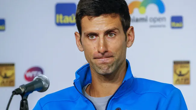 Djokovic, en conferencia durante el Miami Open