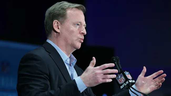 Goodell, en la reunión de directivos de la NFL