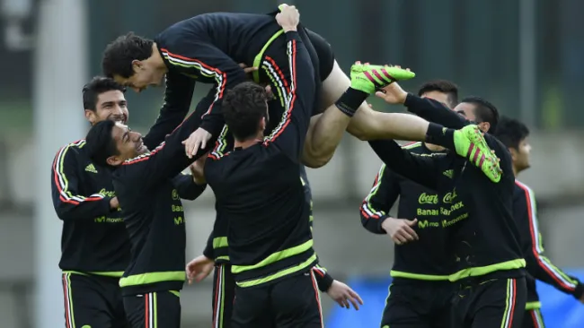 Seleccionados se divierten en el entrenamiento en Canadá