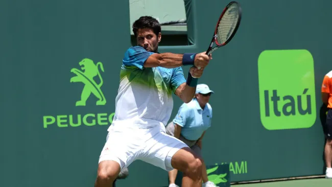 Fernando Verdasco durante el ATP Masters 1000
