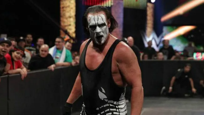 Sting durante su combate en Night of Champions
