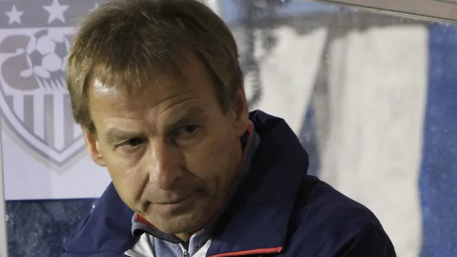 Jürgen Klinsmann en el banquillo de EU