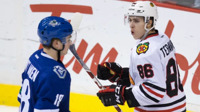 Así se vive un juego de NHL entre Blackhawks y Canucks