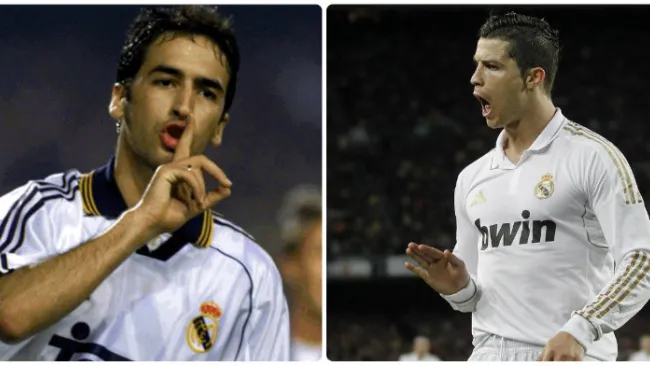 Raúl y Cristiano Ronaldo silencian el Camp Nou