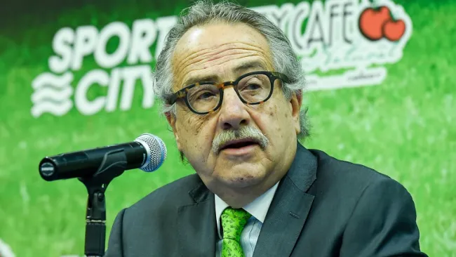 Decio de María, en conferencia de prensa