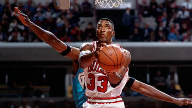 Scottie Pippen en su época como jugador de los Chicago Bulls