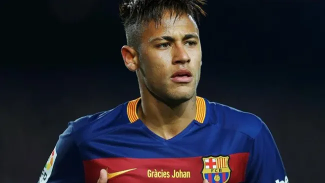 Neymar, en un partido del Barcelona
