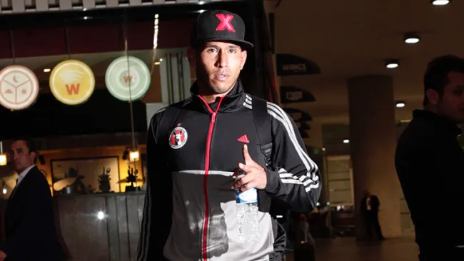 Valenzuela, arribando al aeropuerto de la CDMX