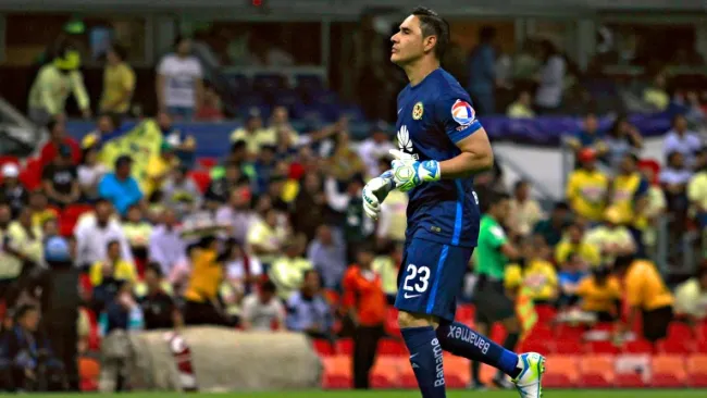 Moi, durante un partido del América