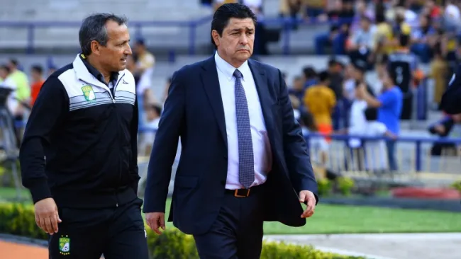 Luis Fernando Tena después del encuentro contra Pumas