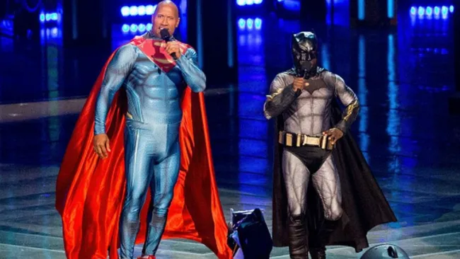 The Rock en los MTV Movie Awards