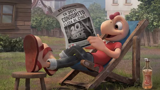 Imagen publicitaria de la película de Condorito
