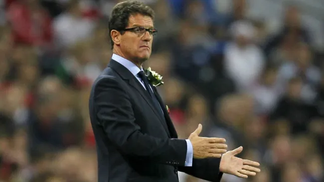 Capello, durante un partido