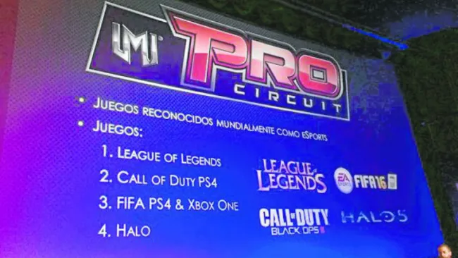 Algunos de los juegos que estarán en la Liga Mexicana de Videojuegos