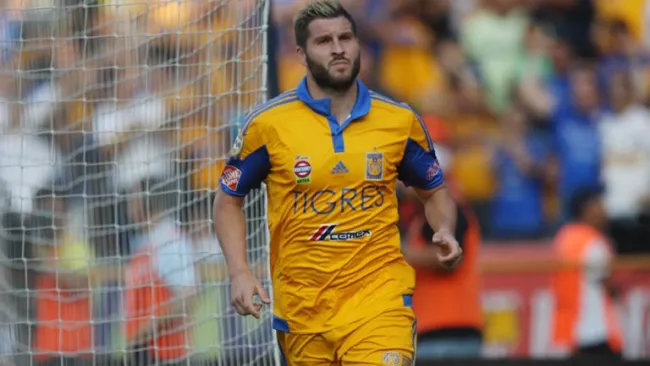 Gignac celebra gol con Tigres