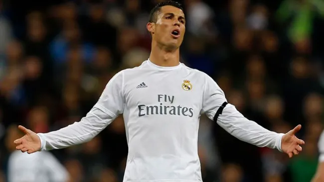 Cristiano Ronaldo se lamenta en juego contra Villarreal