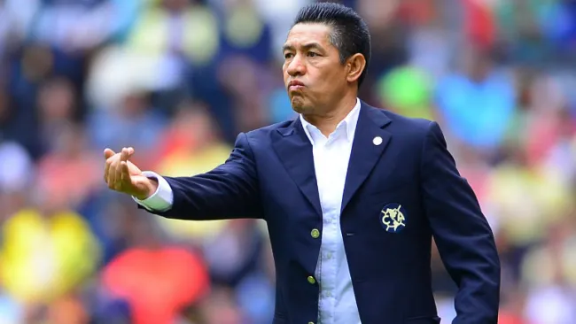 Nacho Ambriz, en juego de América 