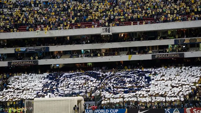 El mosaico que mostró la afición de América 